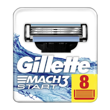 Gillette Mach 3 Start Змінні касети для гоління 8 шт 1077 фото