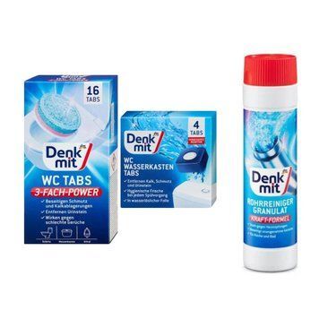 DenkMit таблетки+кубики в бачок+гранули для труб 1102 фото