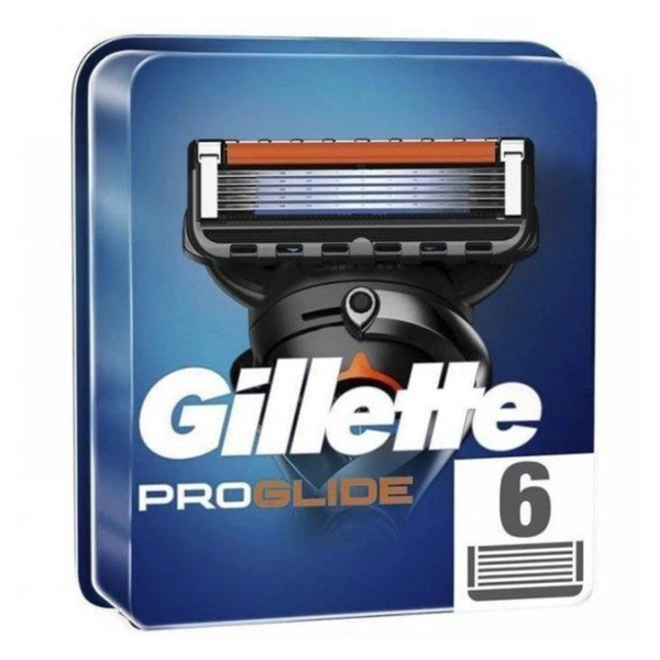 Gillette Fusion Proglide Змінні касети для гоління 6 шт 1080 фото