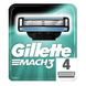 Gillette Mach 3 Змінні касети для гоління 4шт 1108 фото 1