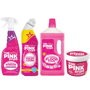 Набір Pink Stuff для вікна/скло + унітаз + підлога + паста універсальна 1029 фото